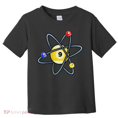 Billiard Pool Player 9 Ball Toddler T-Shirt
