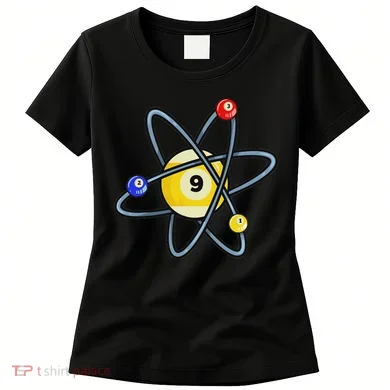 Billiard Pool Player 9 Ball Women's T-Shirt