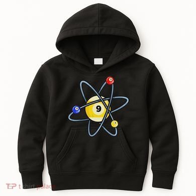 Billiard Pool Player 9 Ball Kids Hoodie