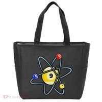 Billiard Pool Player 9 Ball Tote Bag thumb 0