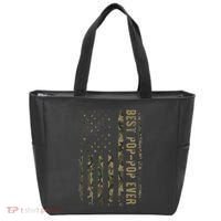 Best Pop Pop Ever Camouflage American Flag FatherS Day Tote Bag thumb 0