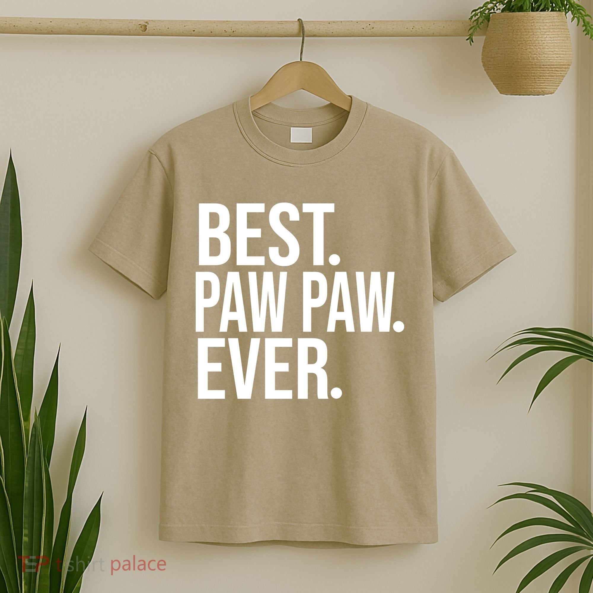 Best Paw Paw Ever Trending Fathers Day Birthday Christmas Grandpa Gift Birthday T-Shirt