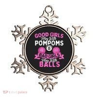 Balls Pool Player Lover Good Girl Play With Billiards Gift Ideas Ornament thumb 0