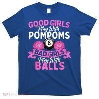Balls Pool Player Lover Good Girl Play With Billiards Gift Ideas T-Shirt thumb 0