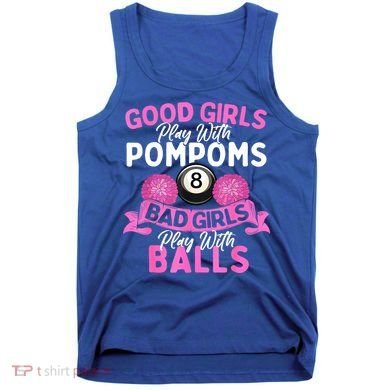 Balls Pool Player Lover Good Girl Play With Billiards Gift Ideas Tank Top
