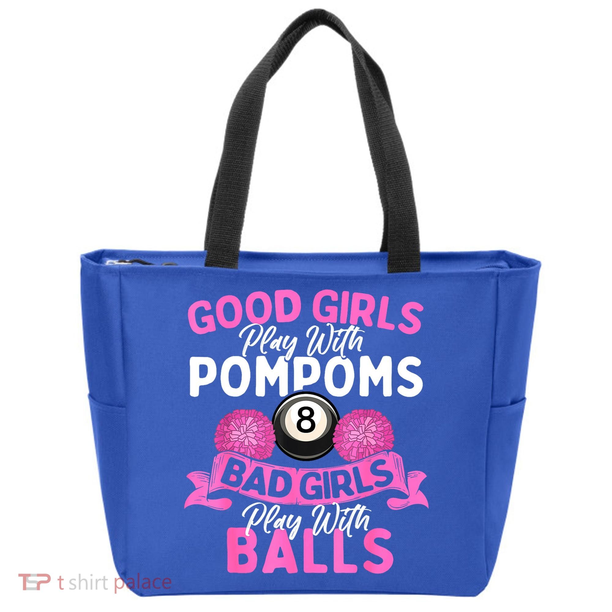 Balls Pool Player Lover Good Girl Play With Billiards Gift Ideas Tote Bag