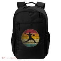 Baseball Pitcher Pitching Ball Glove Retro 70s 80s 90s Gift Backpack thumb 0