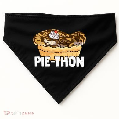 Ball Python Pie Thon Snake Pet Owner Animal Ball Python USA-Made Doggie Bandana