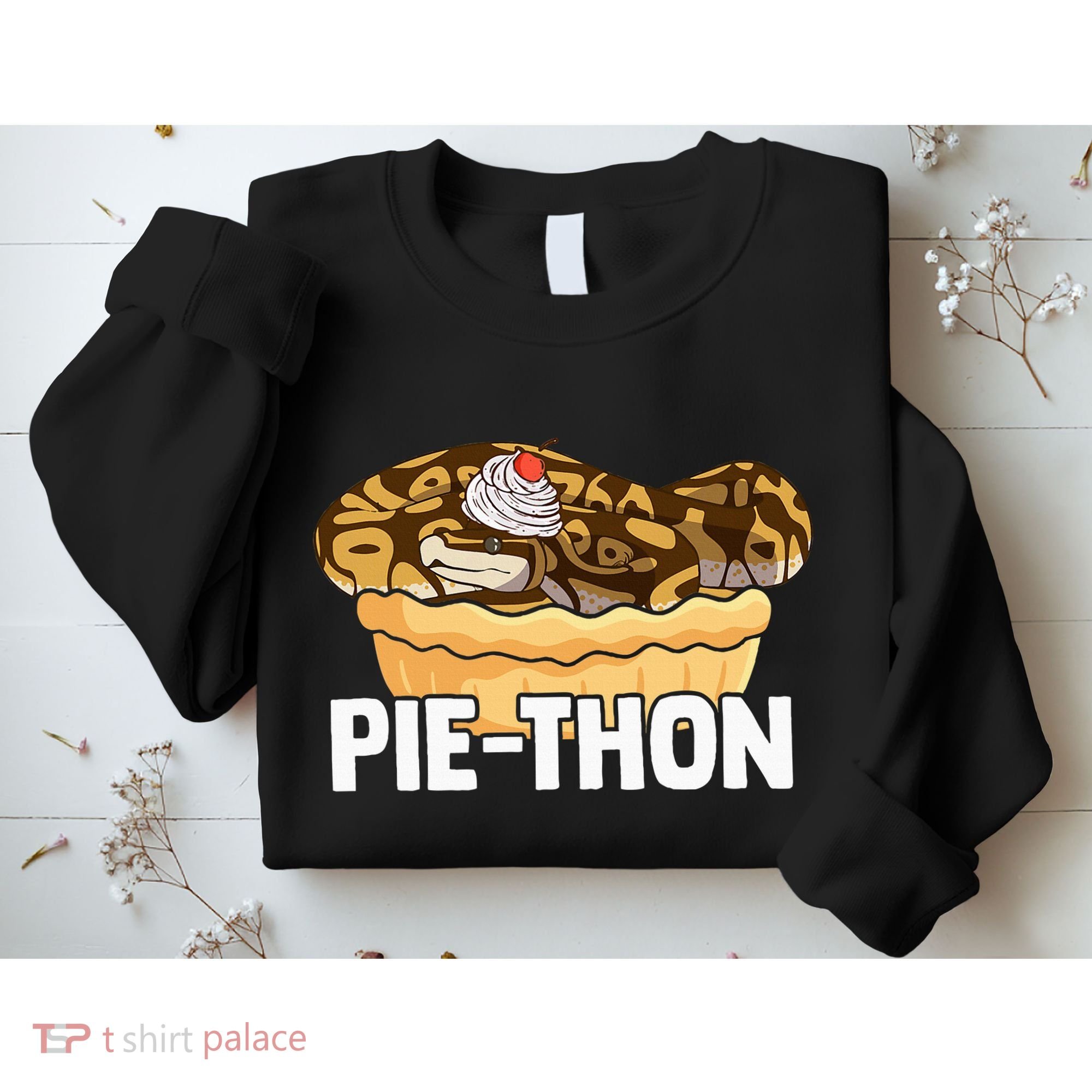 Ball Python Pie Thon Snake Pet Owner Animal Ball Python Sweatshirt