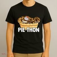 Ball Python Pie Thon Snake Pet Owner Animal Ball Python T-Shirt thumb 3