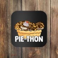 Ball Python Pie Thon Snake Pet Owner Animal Ball Python Coaster thumb 0