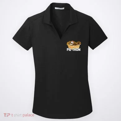 Ball Python Pie Thon Snake Pet Owner Animal Ball Python Women's Dry Zone Grid Polo