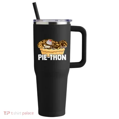 Ball Python Pie Thon Snake Pet Owner Animal Ball Python 40oz Vacuum Insulated Stainless Steel Travel Tumbler