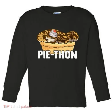 Ball Python Pie Thon Snake Pet Owner Animal Ball Python Toddler Long Sleeve