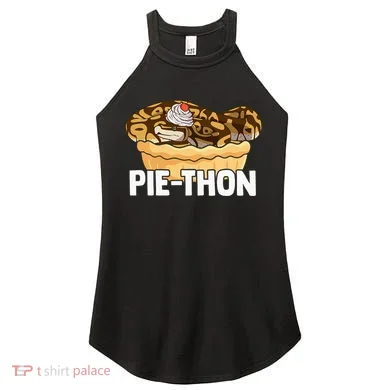 Ball Python Pie Thon Snake Pet Owner Animal Ball Python Women's Perfect Tri Rocker Tank