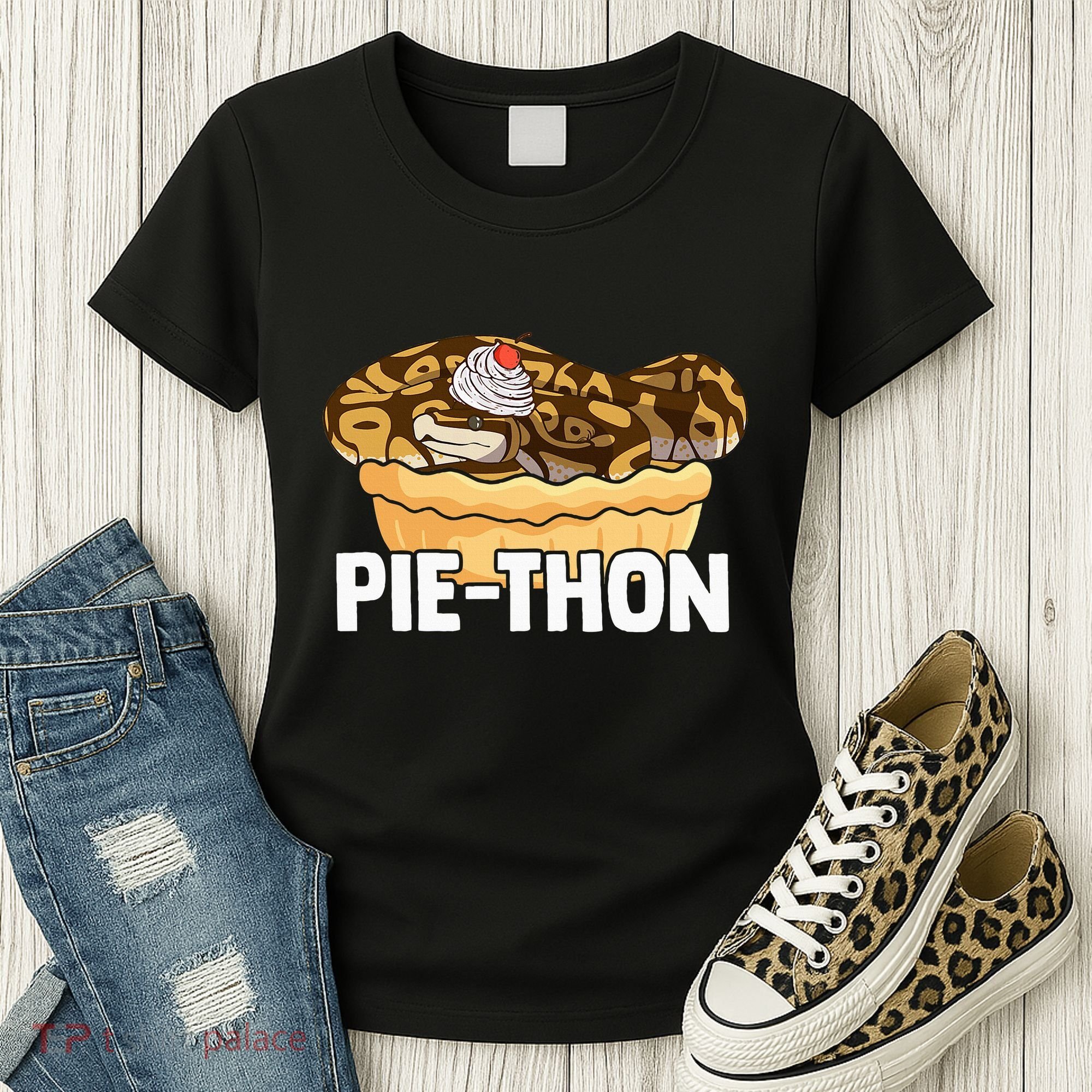 Ball Python Pie Thon Snake Pet Owner Animal Ball Python Women's T-Shirt