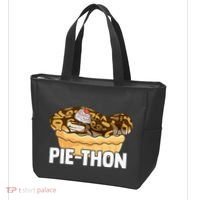 Ball Python Pie Thon Snake Pet Owner Animal Ball Python Tote Bag thumb 3