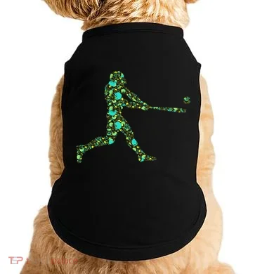 Baseball Player Pattern Doggie Tank