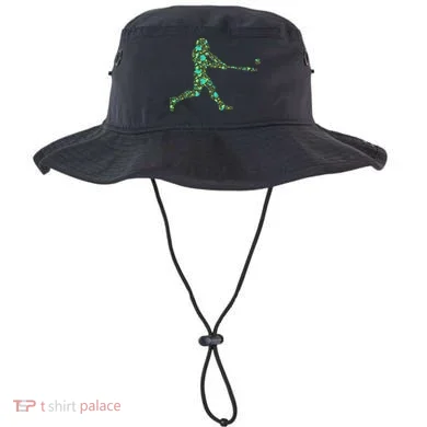 Baseball Player Pattern Bucket Hat