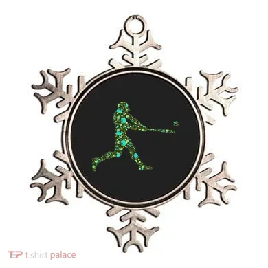 Baseball Player Pattern Ornament