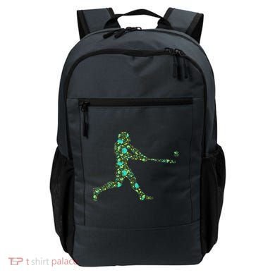 Baseball Player Pattern Backpack