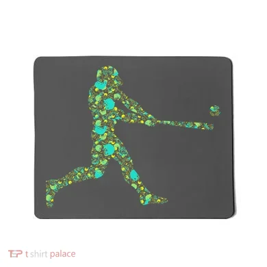 Baseball Player Pattern Mousepad