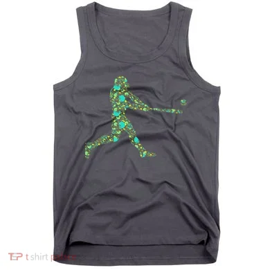 Baseball Player Pattern Tank Top