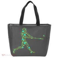 Baseball Player Pattern Tote Bag thumb 0