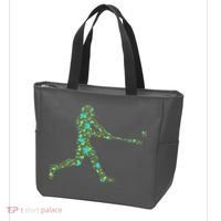 Baseball Player Pattern Tote Bag thumb 3