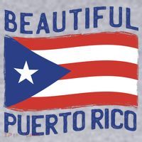 Beautiful Puerto Rico Flag Women's Sweatshirt thumb 2