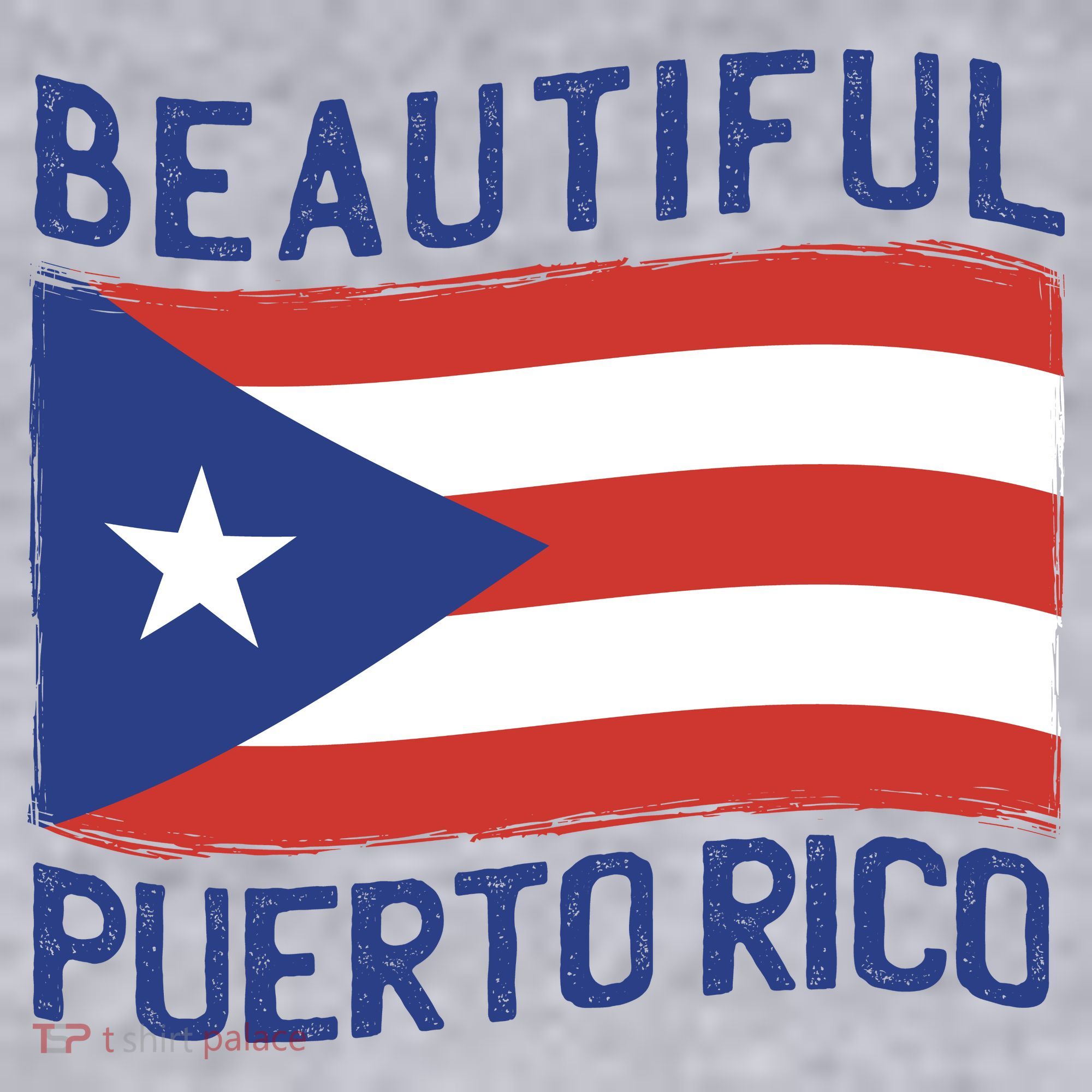 Beautiful Puerto Rico Flag Women's Sweatshirt