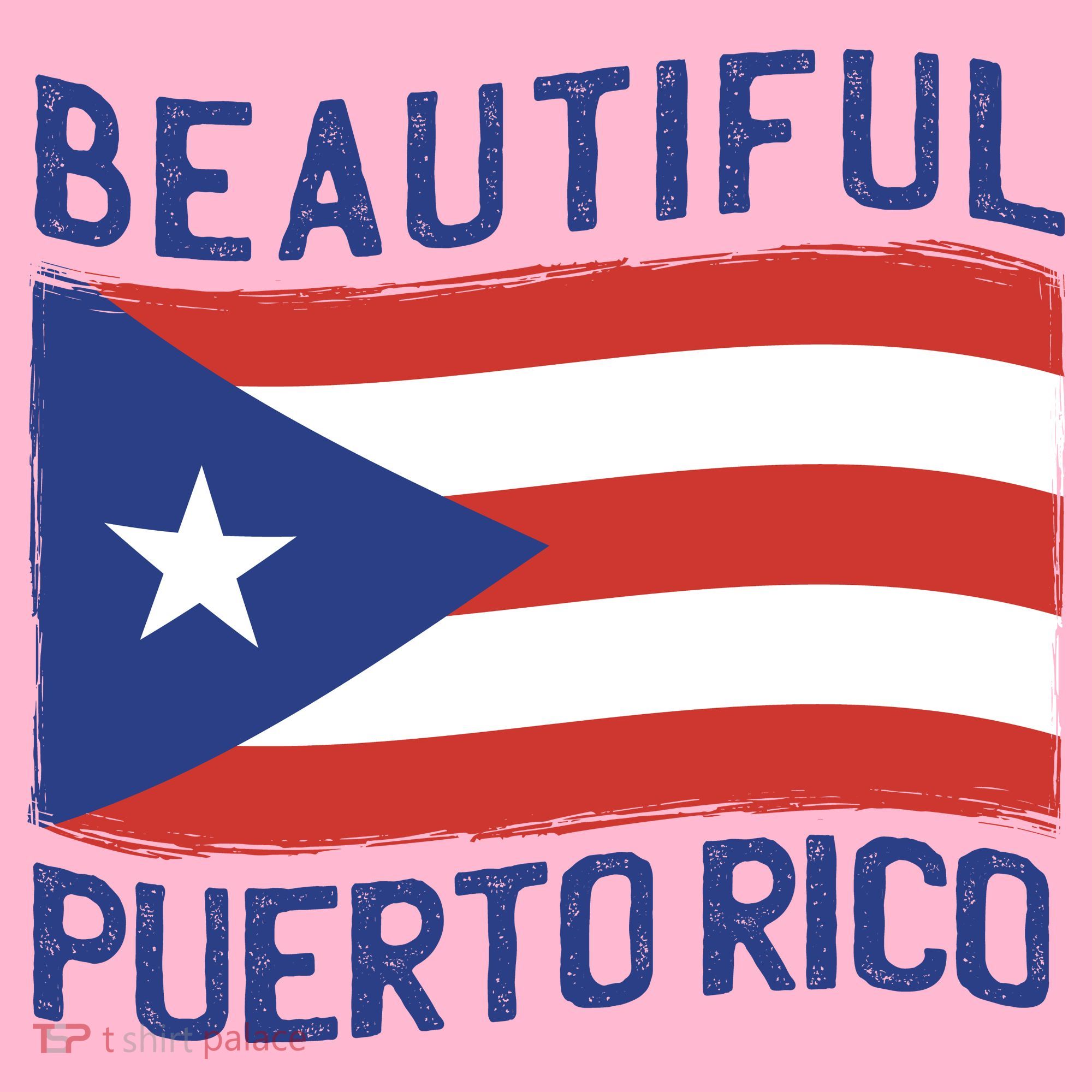 Beautiful Puerto Rico Flag Coaster