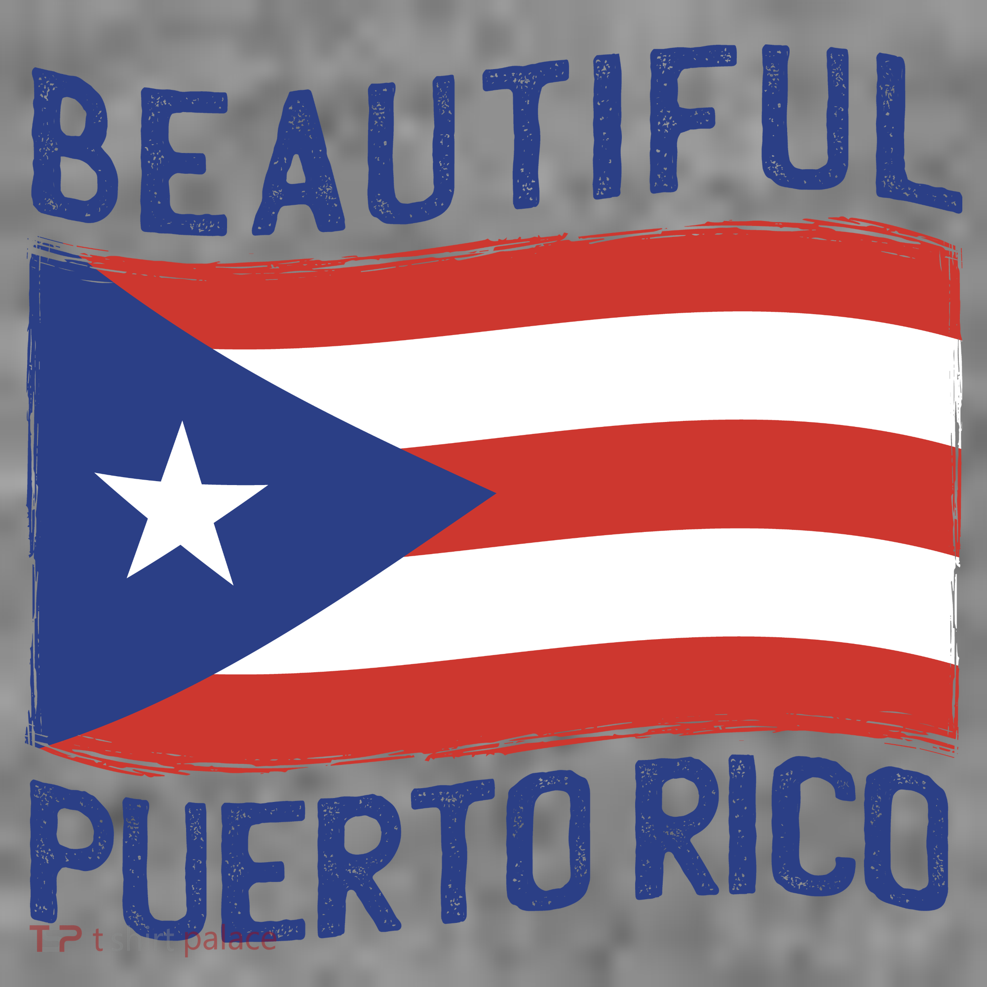 Beautiful Puerto Rico Flag Toddler Hoodie