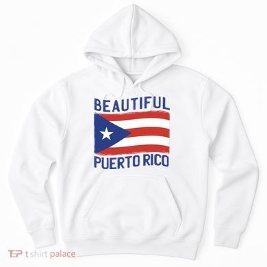 Beautiful Puerto Rico Flag Hoodie