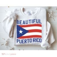 Beautiful Puerto Rico Flag Sweatshirt thumb 2