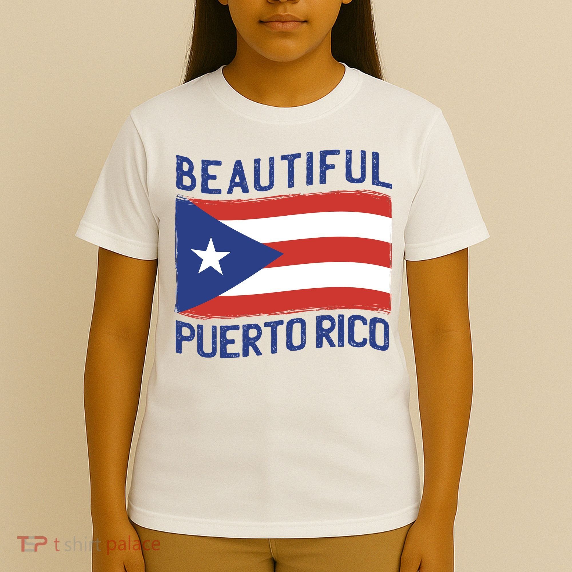 Beautiful Puerto Rico Flag T-Shirt