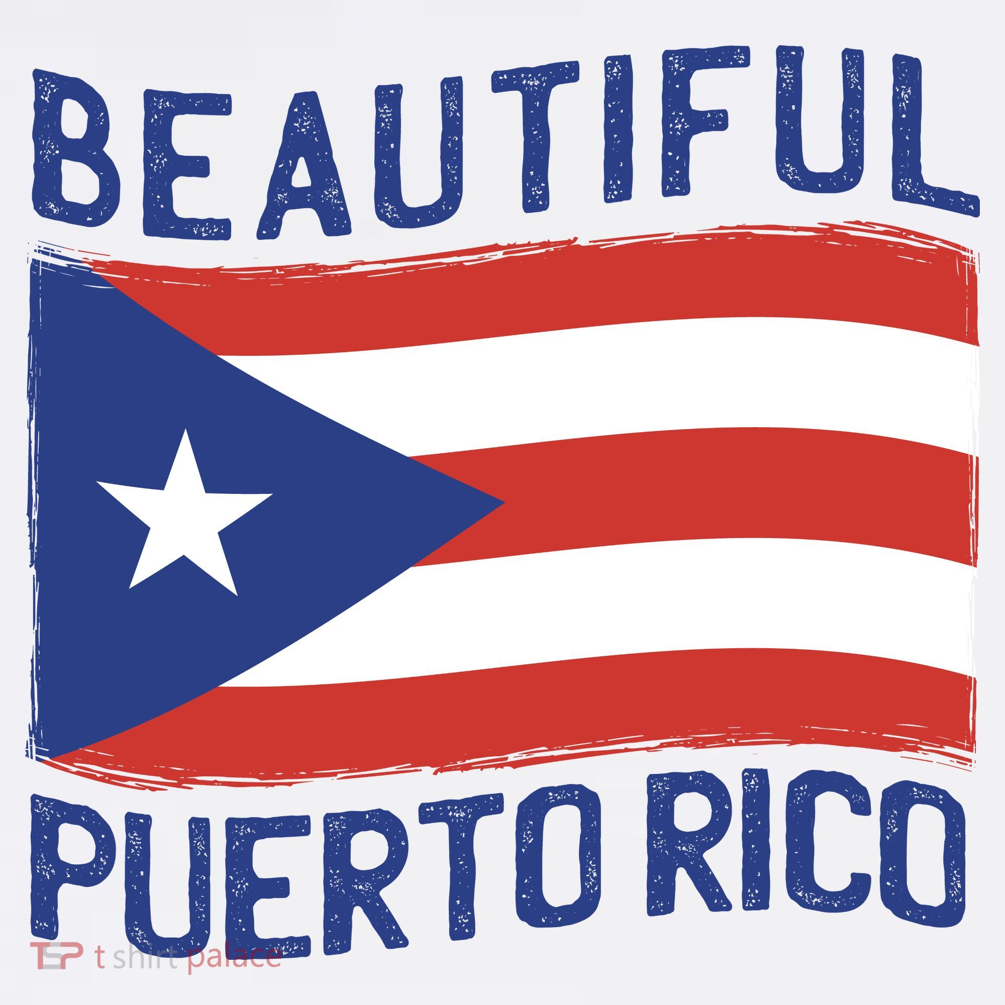 Beautiful Puerto Rico Flag Bucket Hat