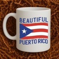 Beautiful Puerto Rico Flag Coffee Mug thumb 2