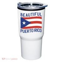 Beautiful Puerto Rico Flag Tumbler thumb 0