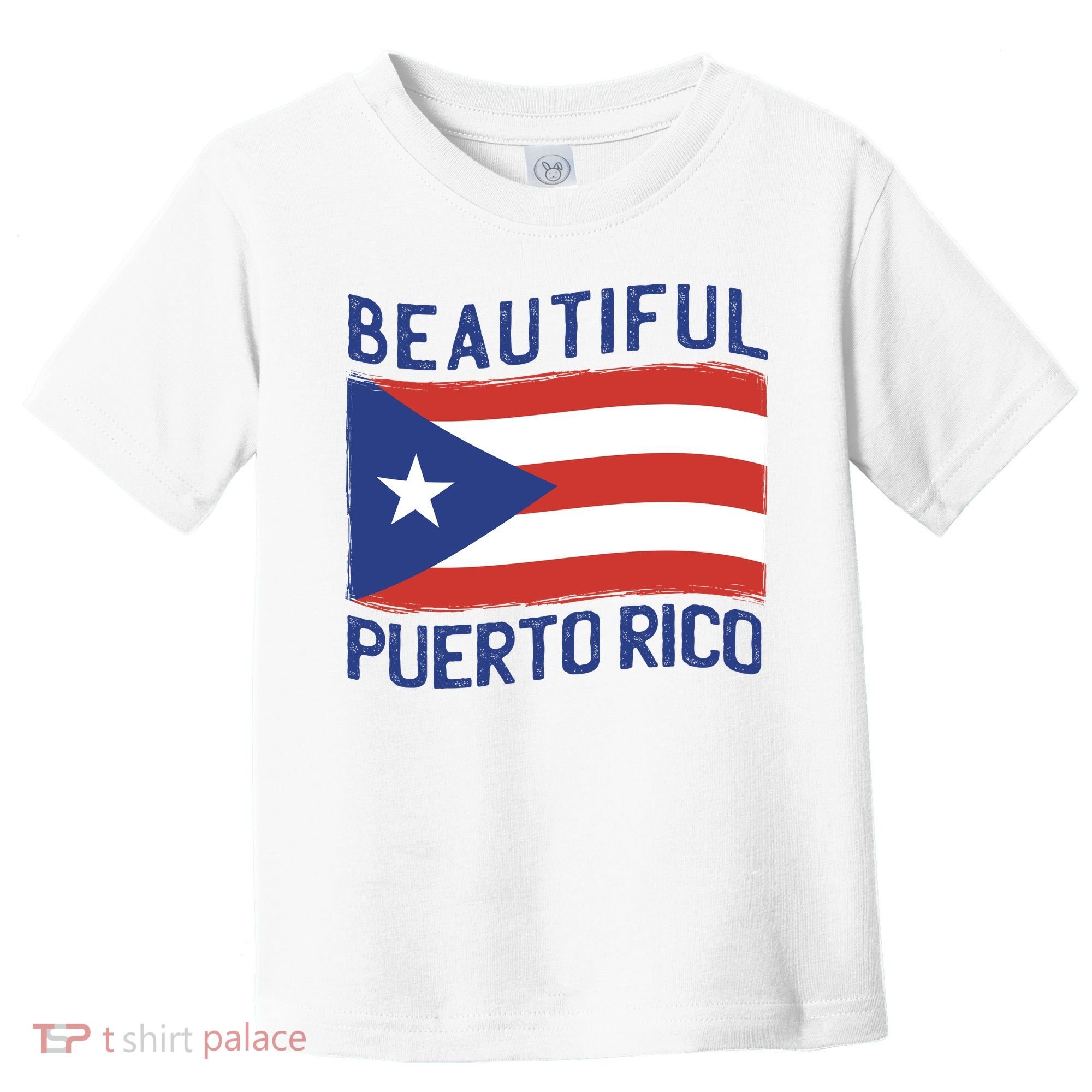 Beautiful Puerto Rico Flag Toddler T-Shirt