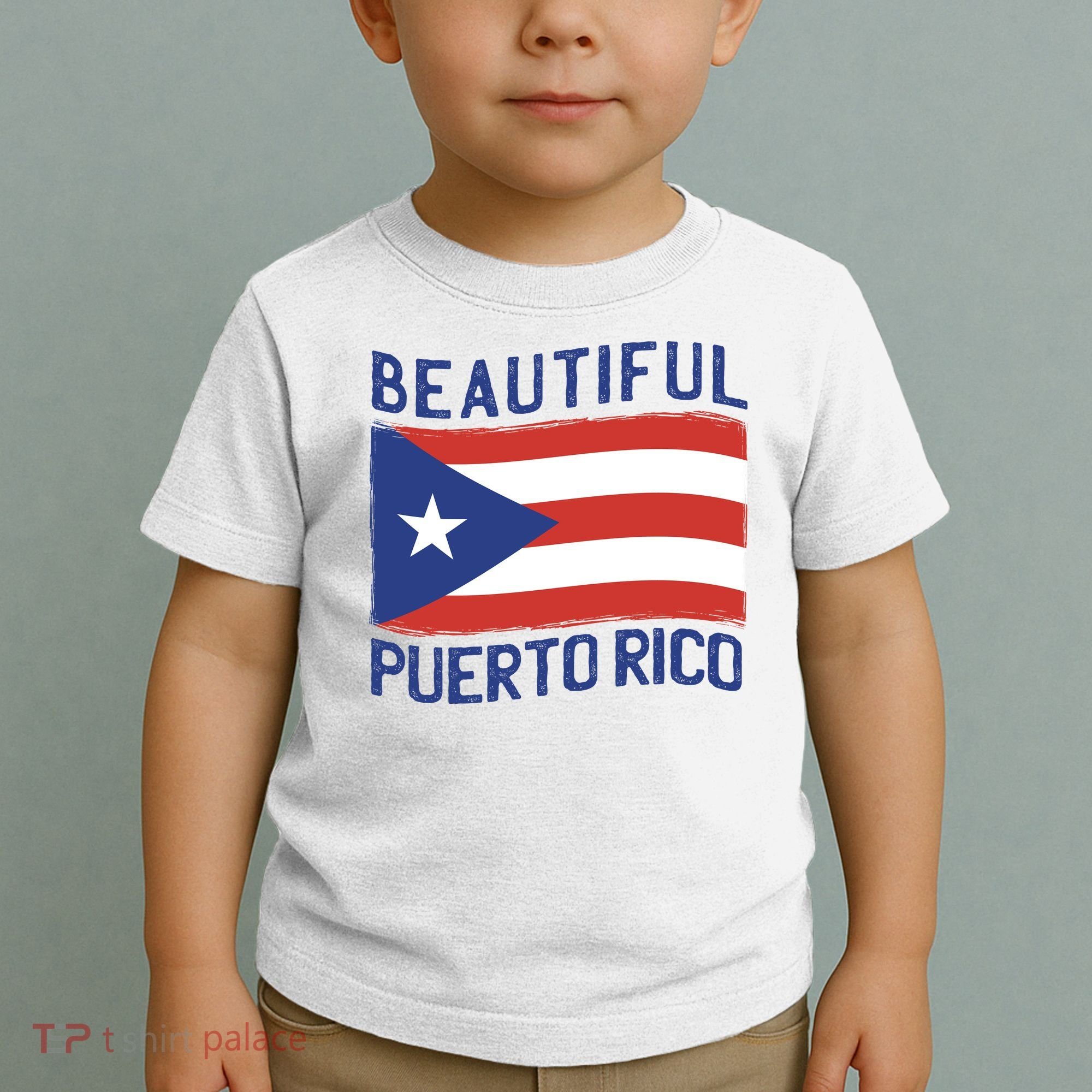 Beautiful Puerto Rico Flag Toddler T-Shirt