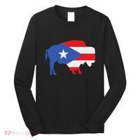 Buffalo Puerto Rico Buffalo New York Puerto Rican Long Sleeve Shirt thumb 0