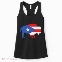 Buffalo Puerto Rico Buffalo New York Puerto Rican Women's Tank Top thumb 0