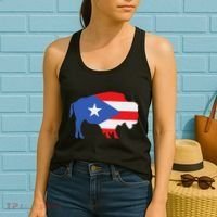 Buffalo Puerto Rico Buffalo New York Puerto Rican Women's Tank Top thumb 2