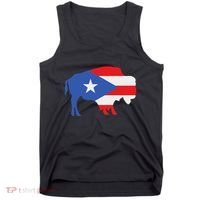 Buffalo Puerto Rico Buffalo New York Puerto Rican Tank Top thumb 0