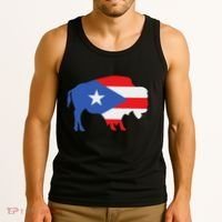Buffalo Puerto Rico Buffalo New York Puerto Rican Tank Top thumb 3