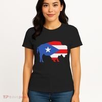 Buffalo Puerto Rico Buffalo New York Puerto Rican Women's T-Shirt thumb 4