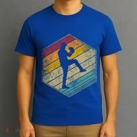 Baseball Pitcher Retro Vintage 70s 80s 90s Gift Cute Gift T-Shirt thumb 3