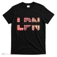 Buffalo Plaid Rn Nurse Graphic T-Shirt thumb 0
