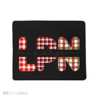 Buffalo Plaid Rn Nurse Graphic Mousepad thumb 0